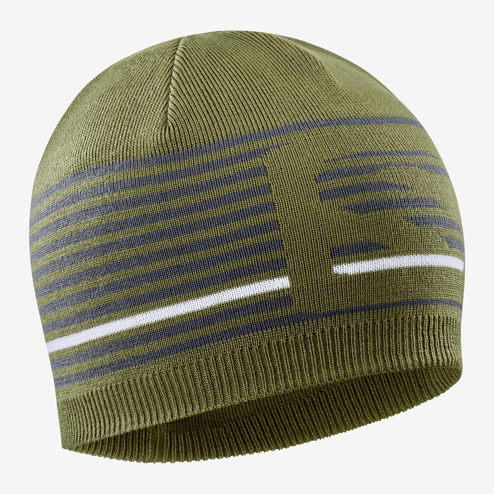 Salomon FLATSPIN Gorros Hombre - Verde - Colombia (68247-CSXR)